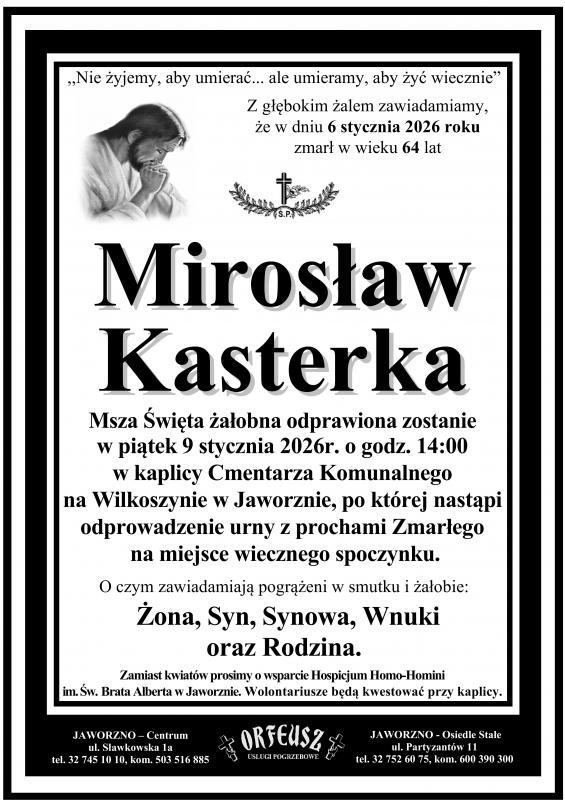 MIROSŁAW KASTERKA