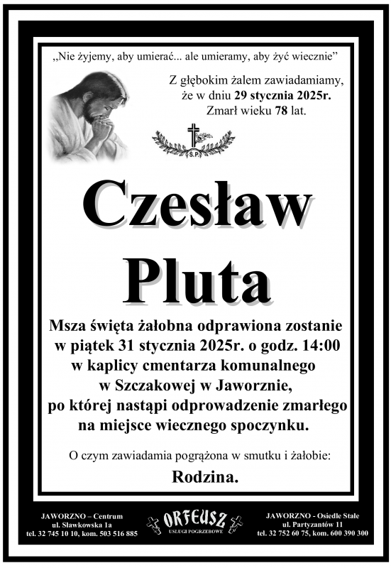 CZESŁAW PLUTA