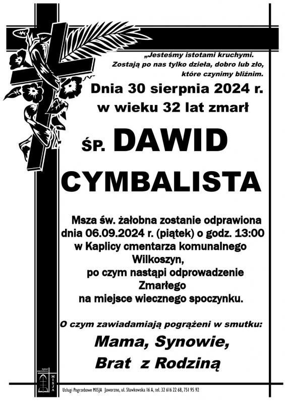 DAWID  CYMBALISTA