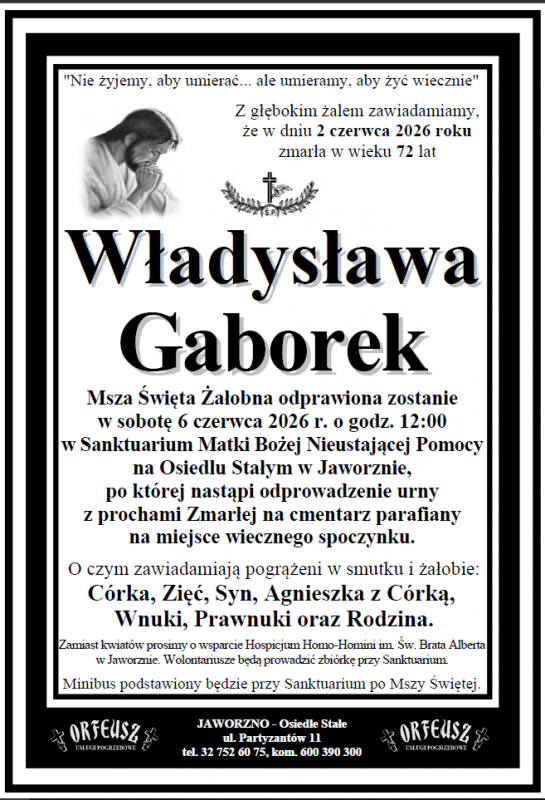 WŁADYSŁAWA GABOREK