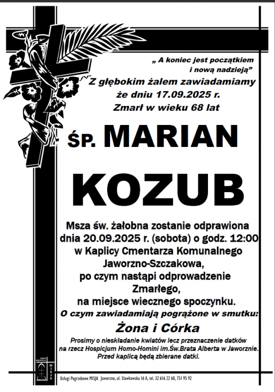MARIAN KOZUB