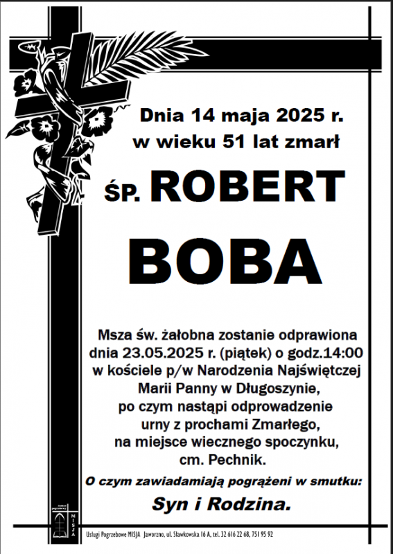 ROBERT BOBA