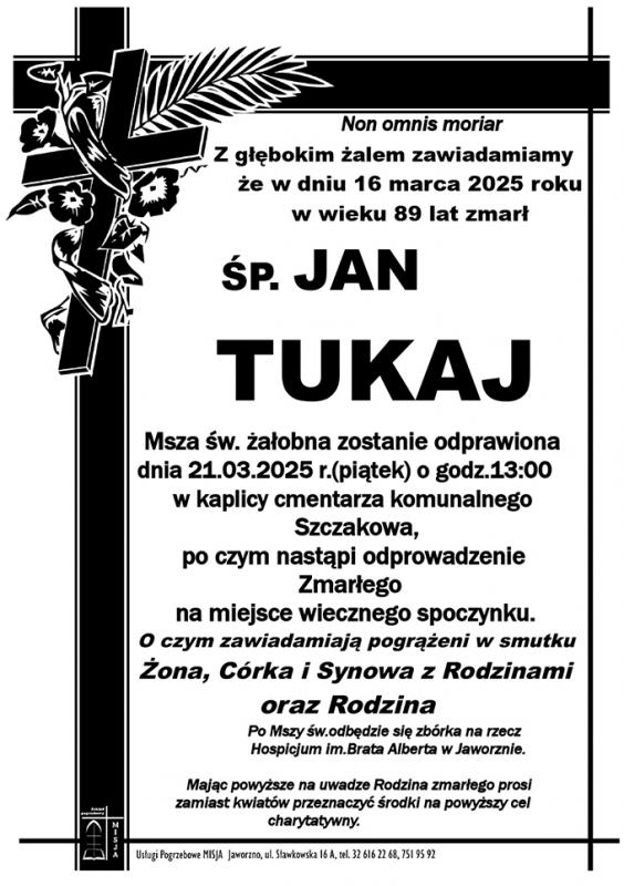 JAN TUKAJ