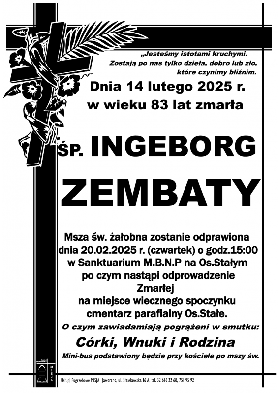 INGEBORG ZEMBATY