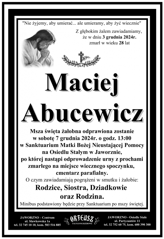 MACIEJ ABUCEWICZ