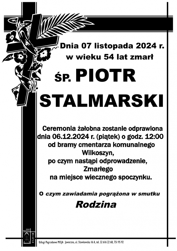 PIOTR STALMARSKI