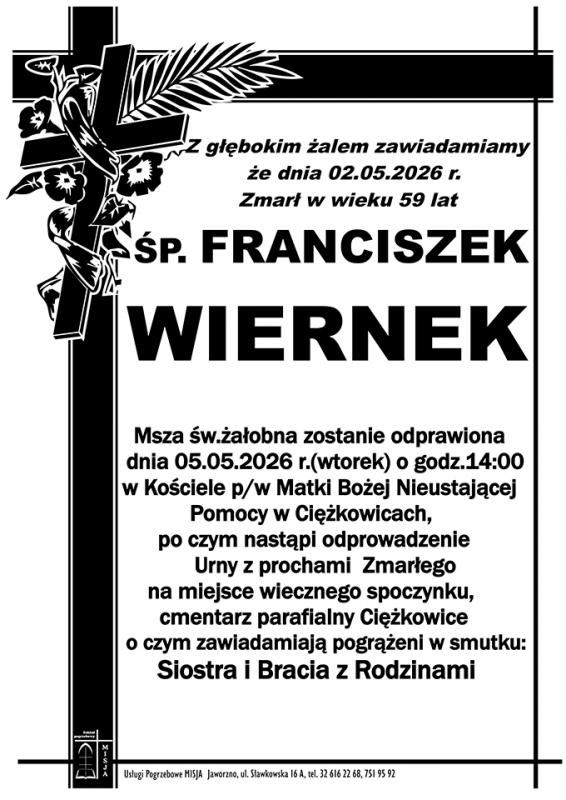 FRANCISZEK WIERNEK