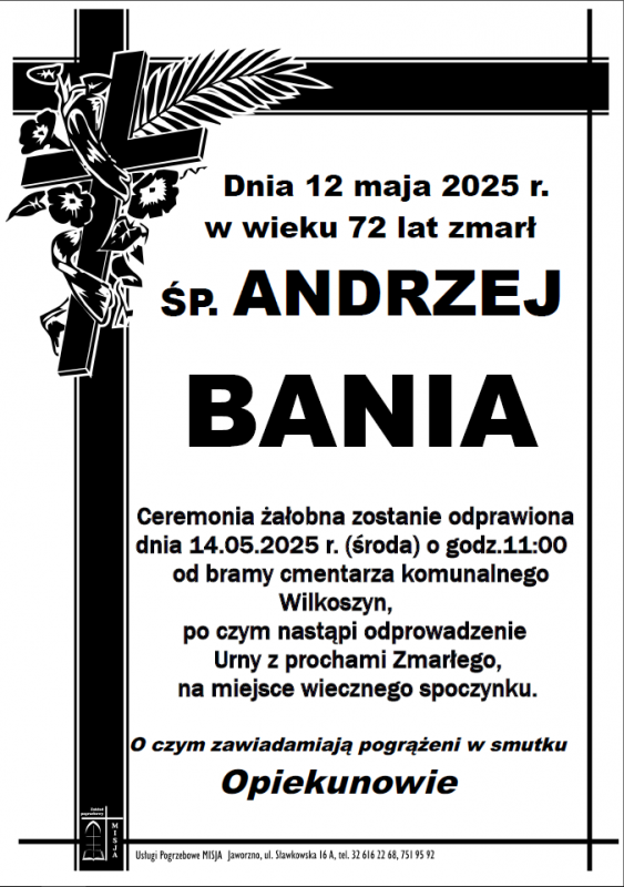 ANDRZEJ BANIA