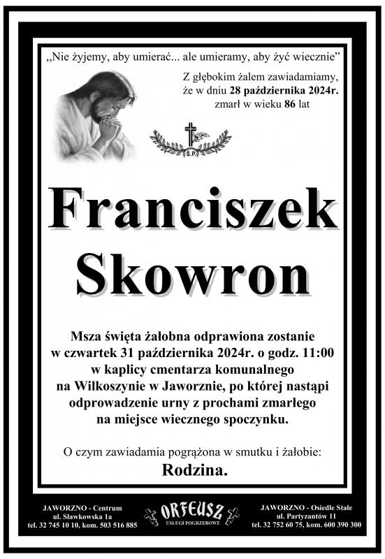 FRANCISZEK SKOWRON