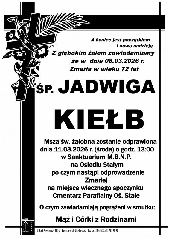 JADWIGA KIEŁB