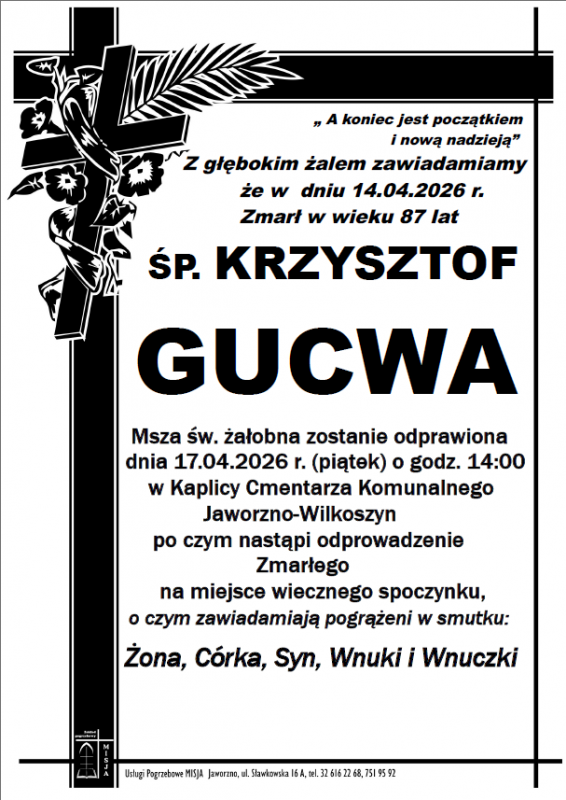 KRZYSZTOF GUCWA