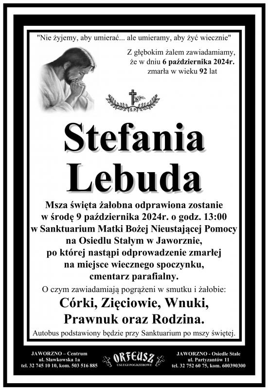 STEFANIA LEBUDA