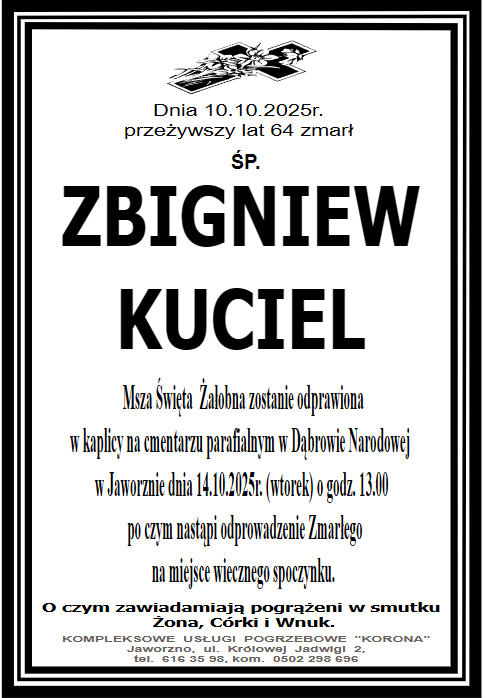 ZBIGNIEW KUCIEL