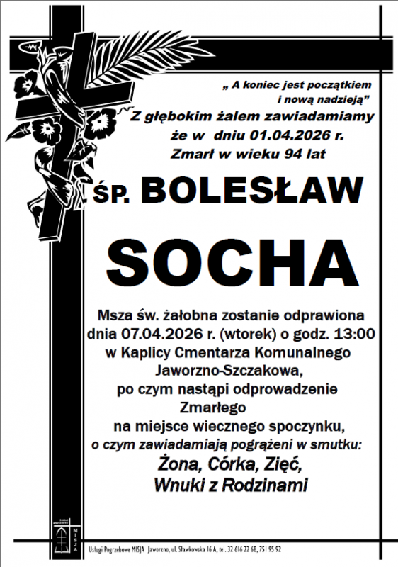 BOLESŁAW SOCHA