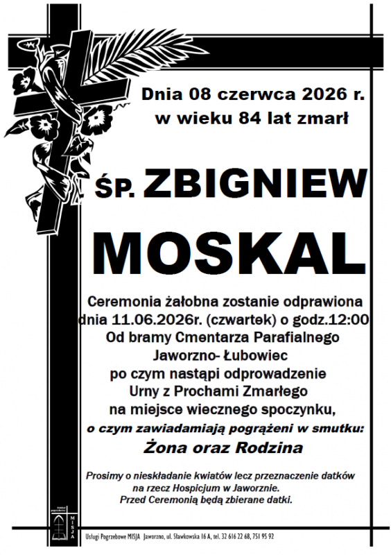 ZBIGNIEW MOSKAL