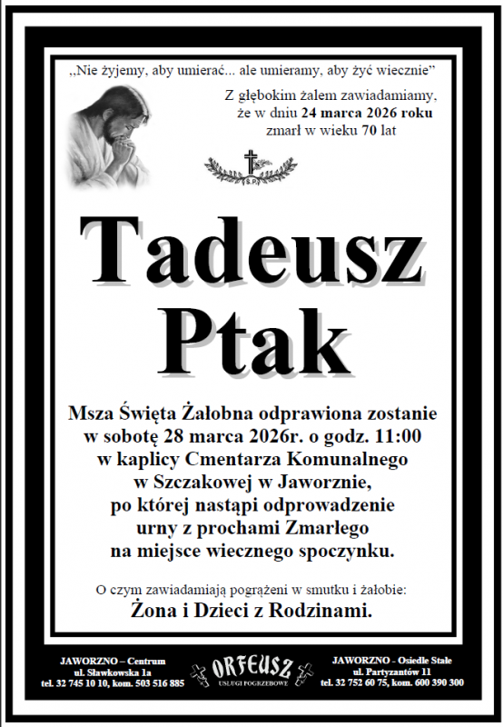 TADEUSZ PTAK