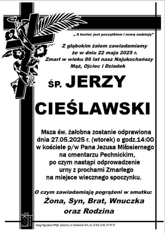 JERZY CIEŚLAWSKI