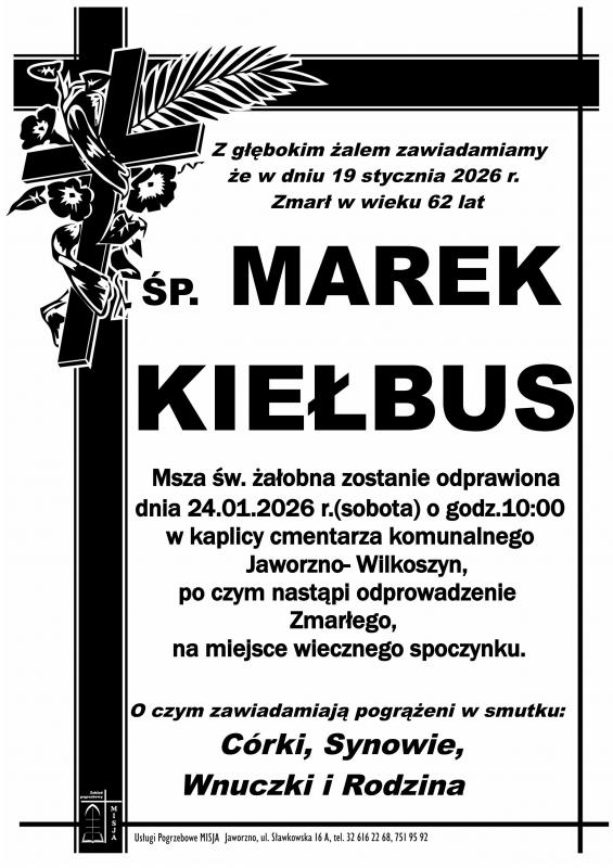 MAREK KIEŁBUS