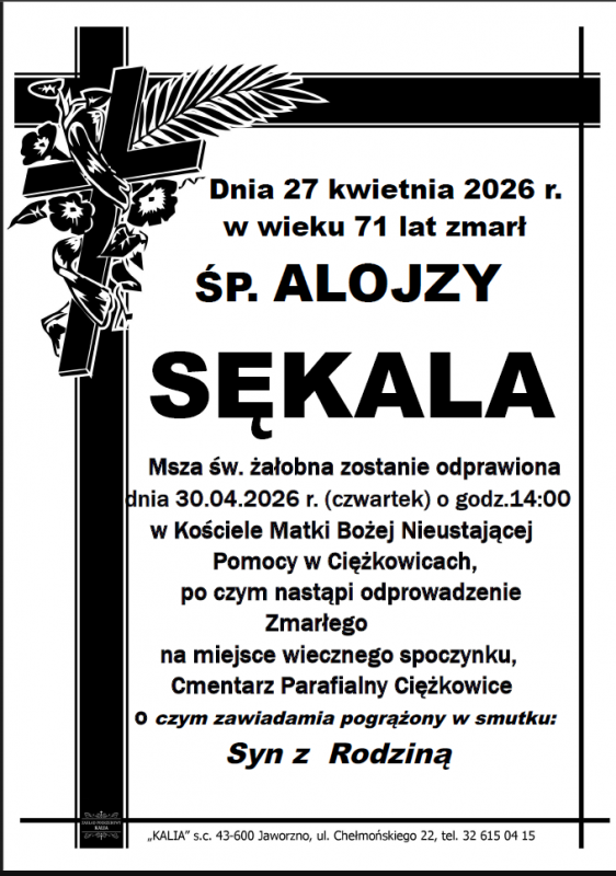 ALOJZY SĘKALA