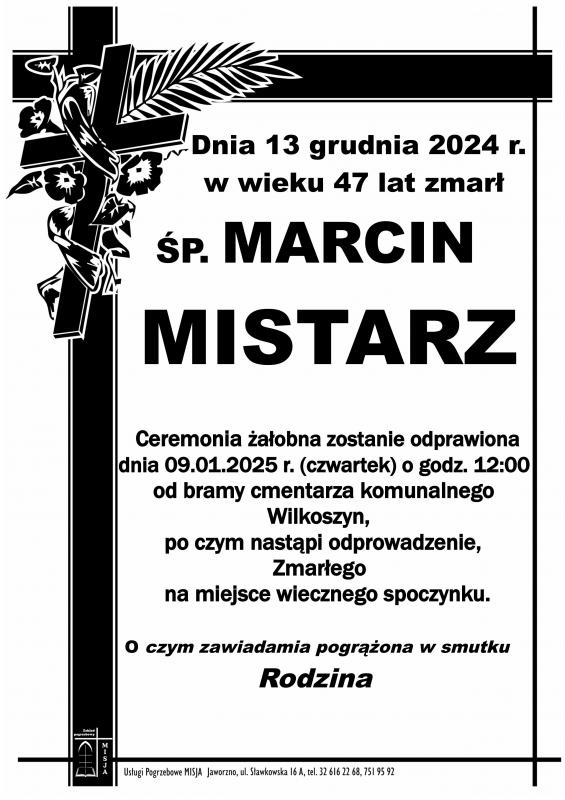 MARCIN MISTARZ