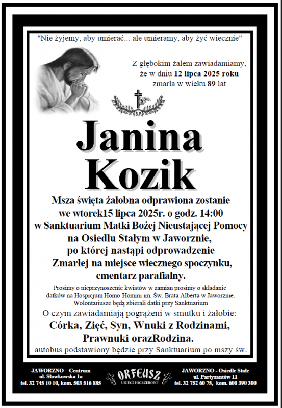 JANINA KOZIK