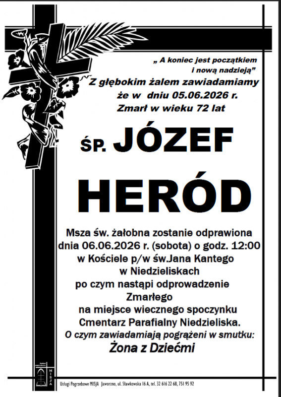 JÓZEF HERÓD