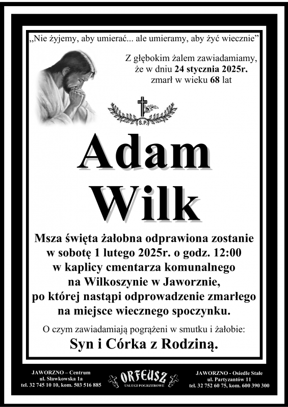 ADAM WILK