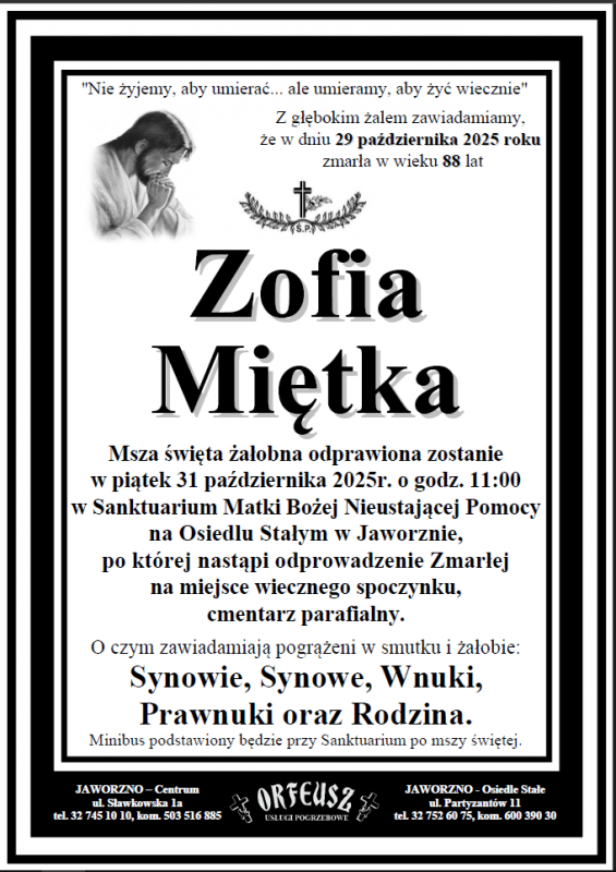 ZOFIA MIĘTKA