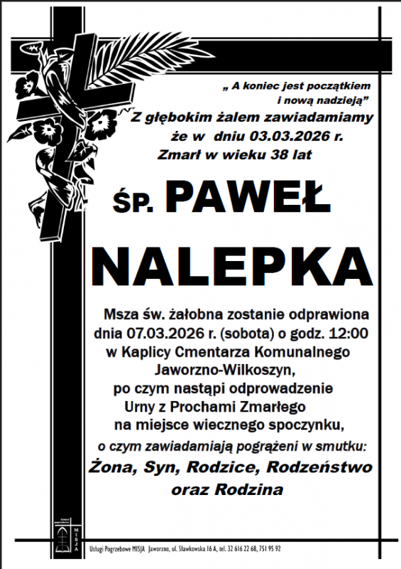 PAWEŁ NALEPKA