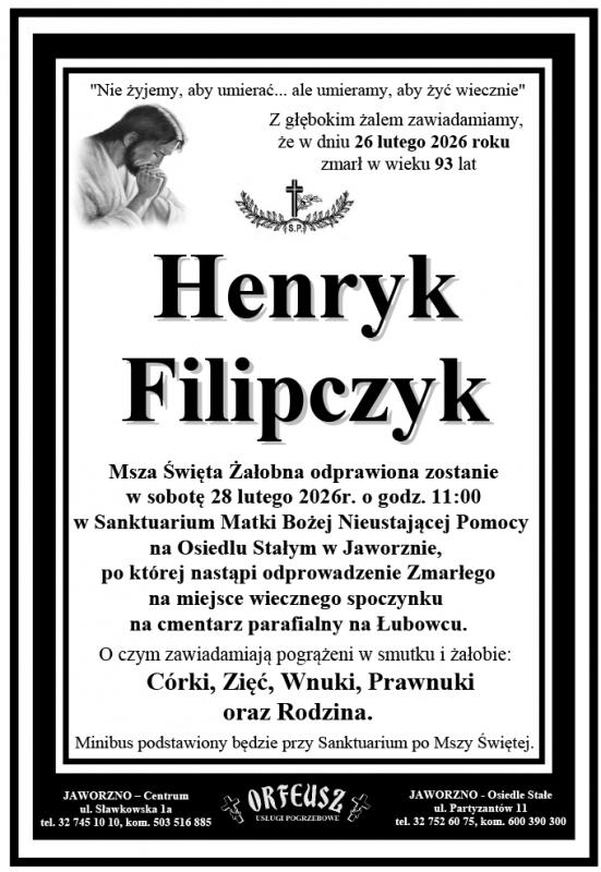 HENRYK FILIPCZYK