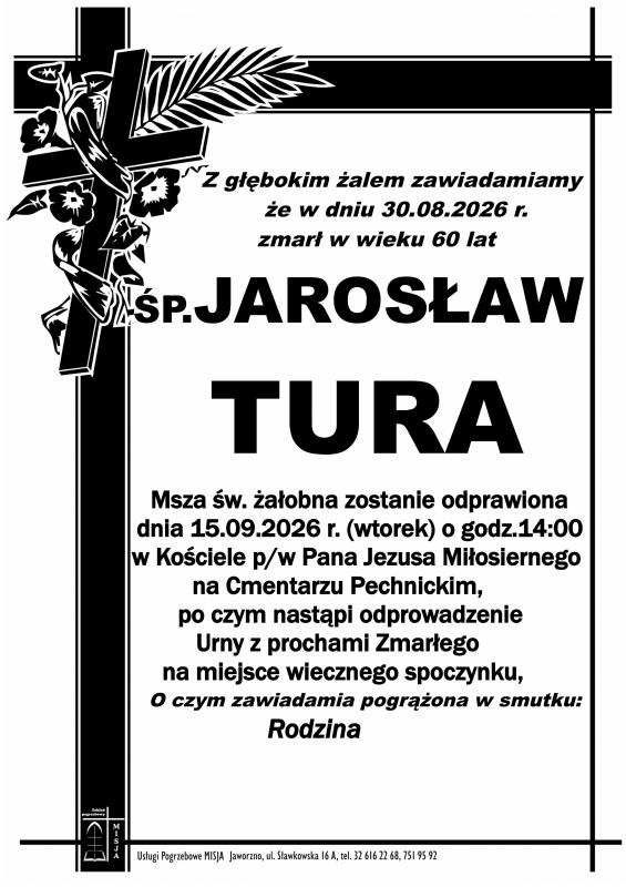 JAROSŁAW TURA