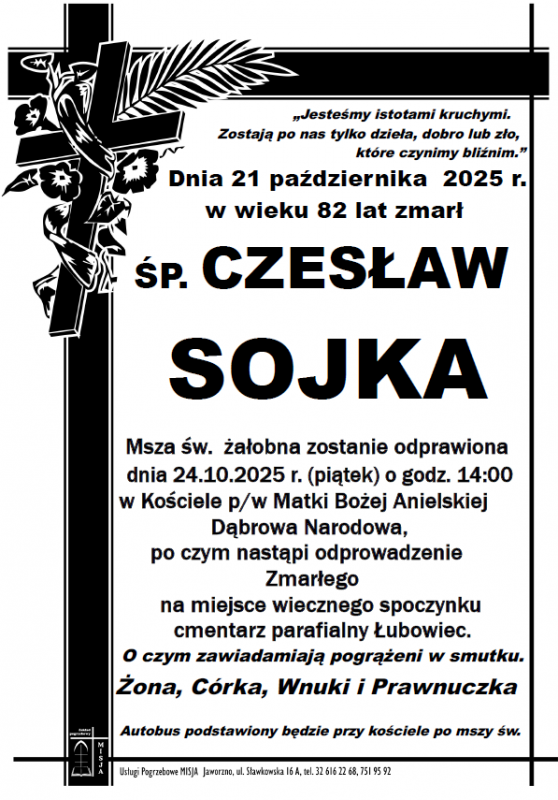 CZESŁAW SOJKA