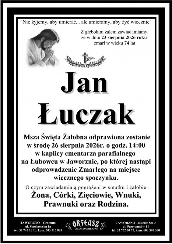 JAN ŁUCZAK