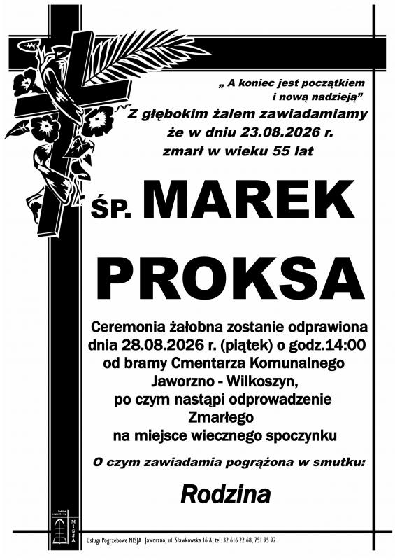 MAREK PROKSA