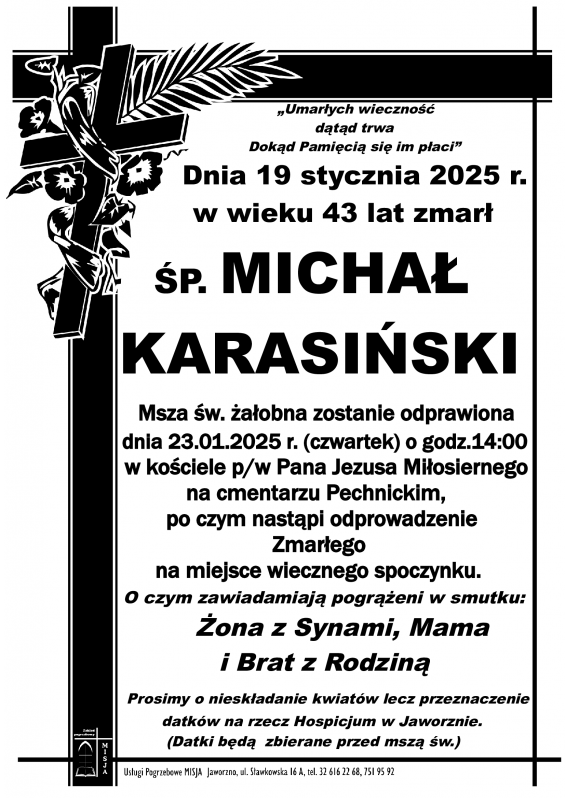 MICHAŁ KARASIŃSKI