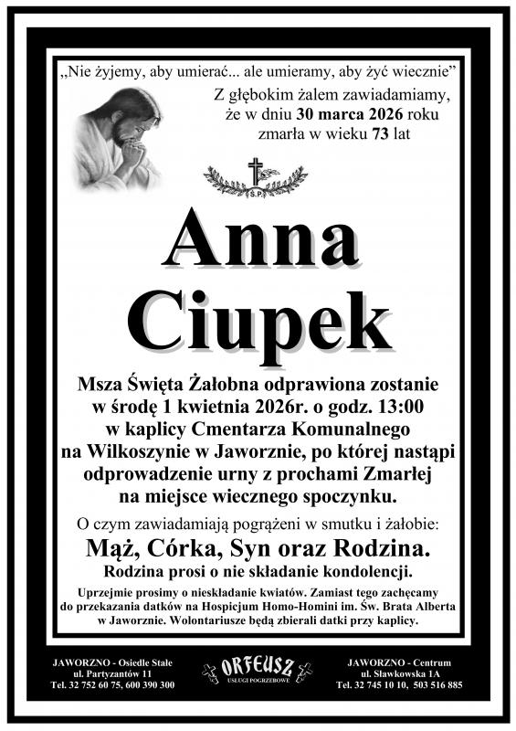 ANNA CIUPEK
