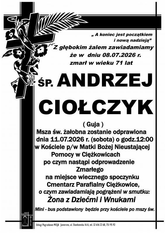 ANDRZEJ CIOŁCZYK (GUJA)