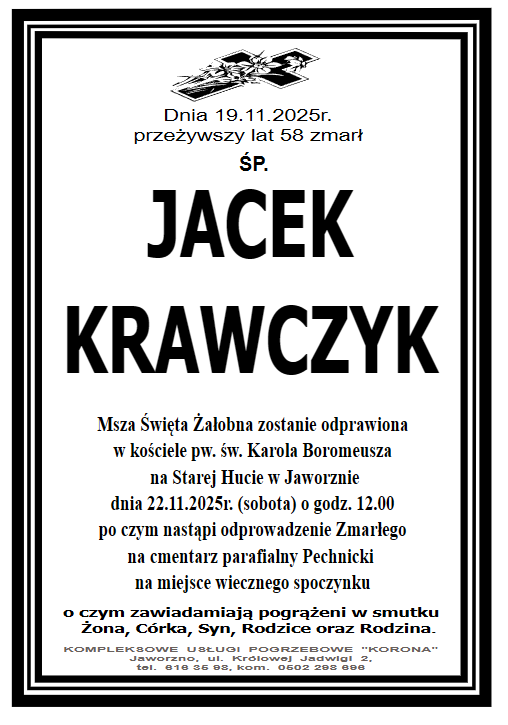 JACEK KRAWCZYK