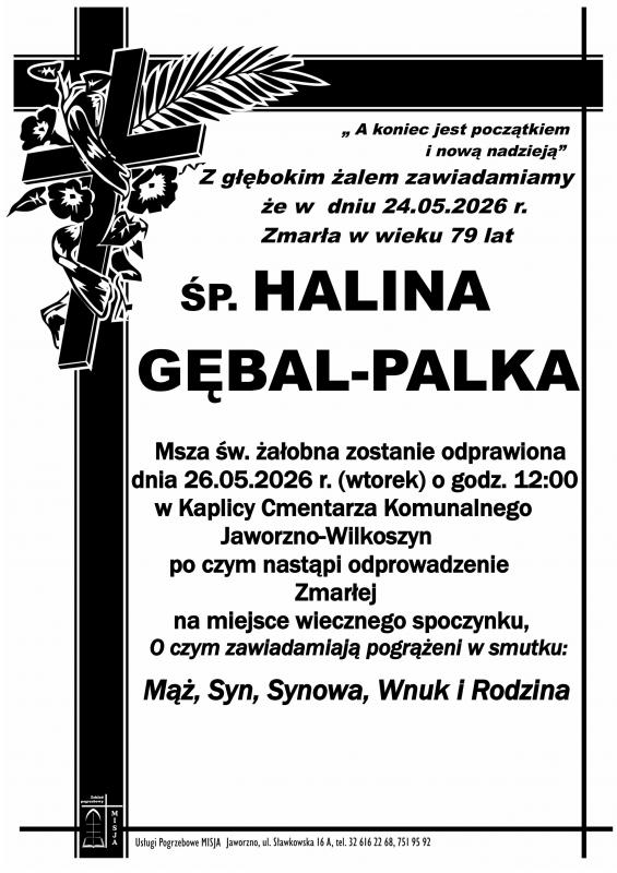 HALINA GĘBAL-PALKA