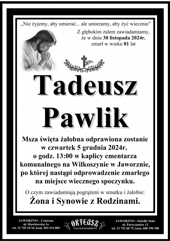 TADEUSZ PAWLIK