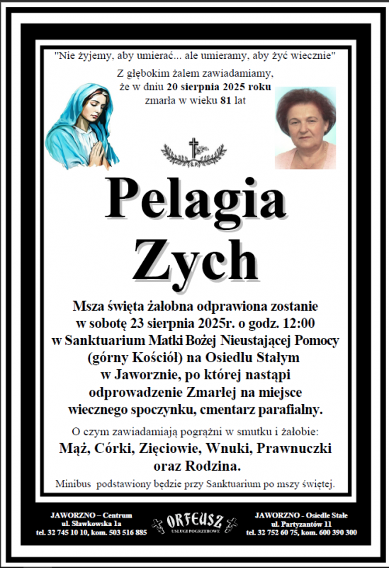 PELAGIA ZYCH