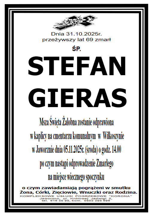 STEFAN GIERAS