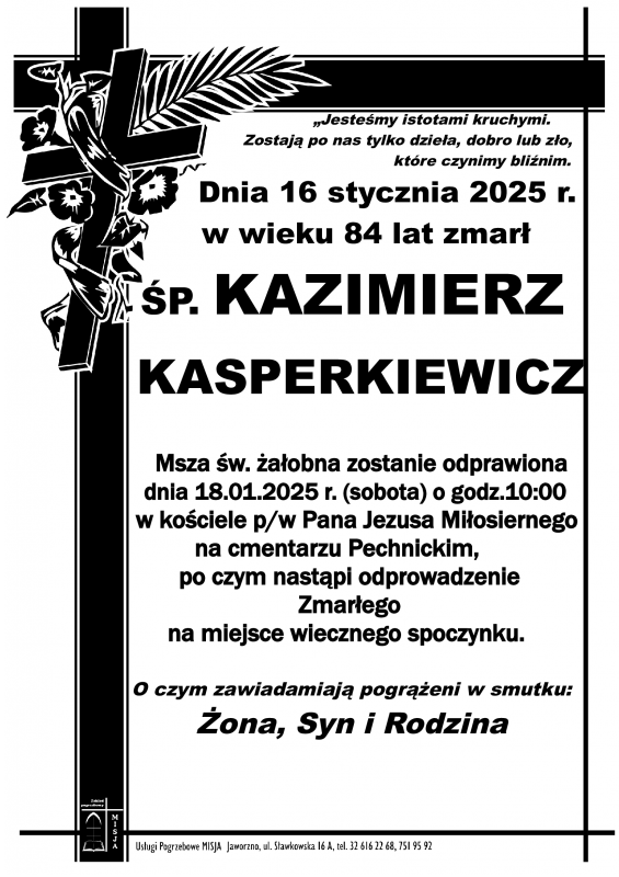 KAZIMIERZ KASPERKIEWICZ