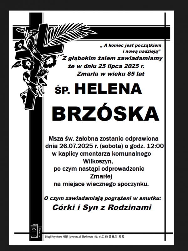 HELENA BRZÓSKA