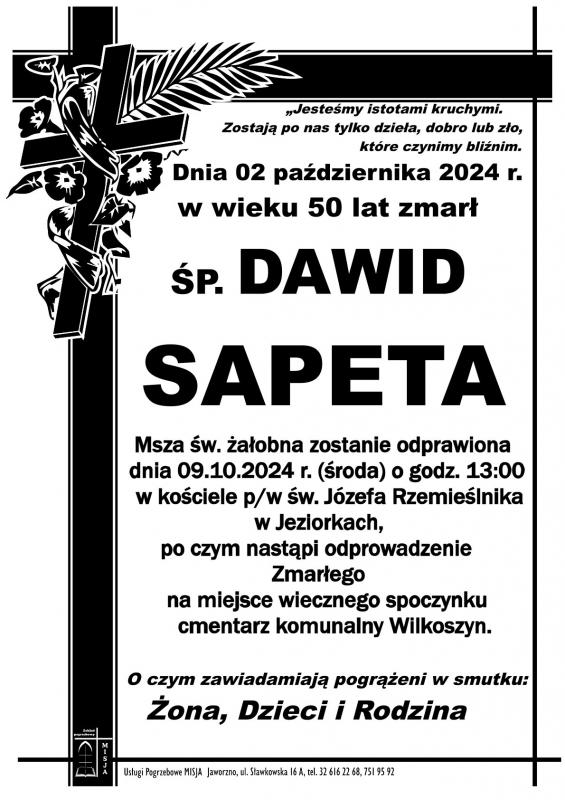 DAWID SAPETA