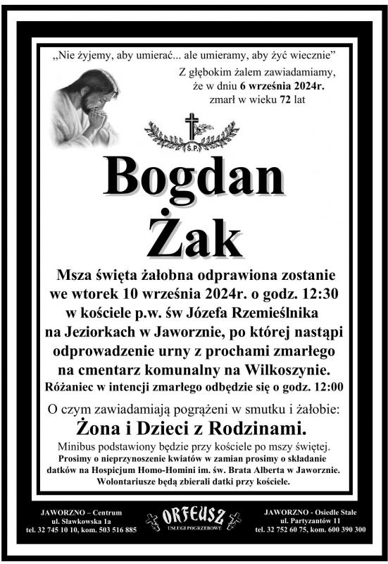 BOGDAN  ŻAK