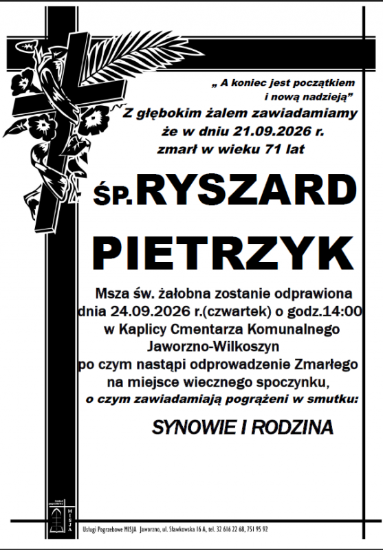 RYSZARD PIETRZYK
