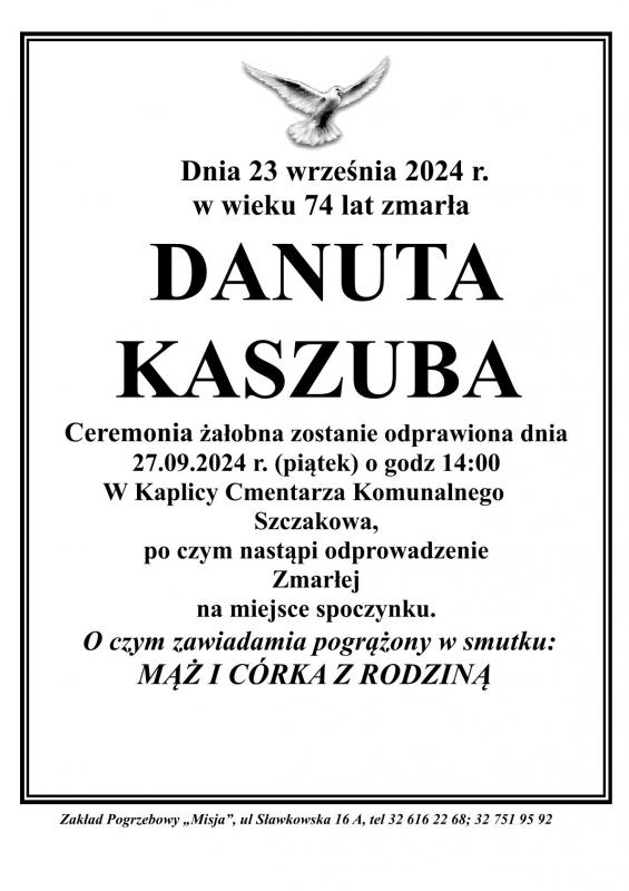 DANUTA KASZUBA