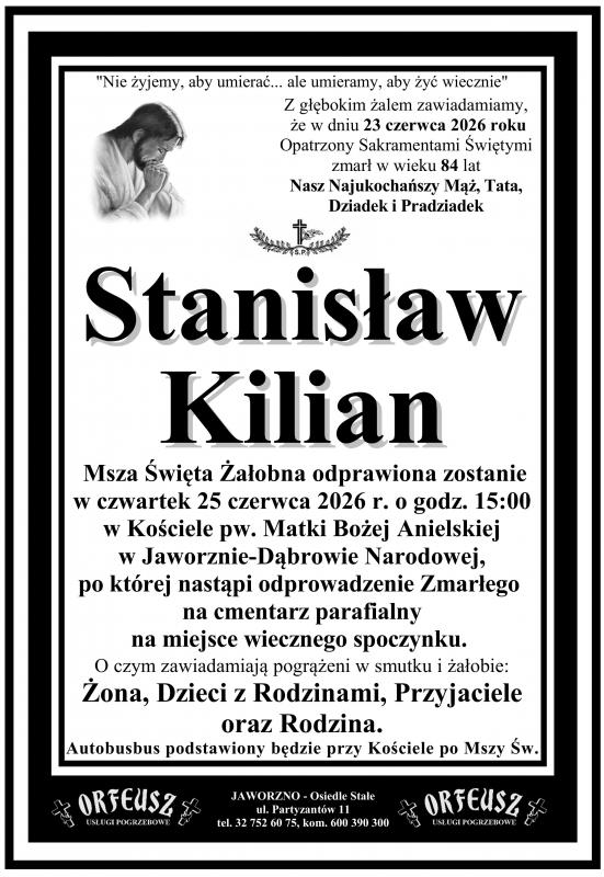 STANISŁAW KILIAN