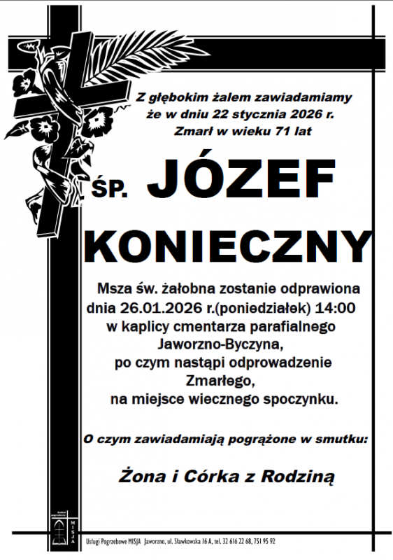 JÓZEF KONIECZNY